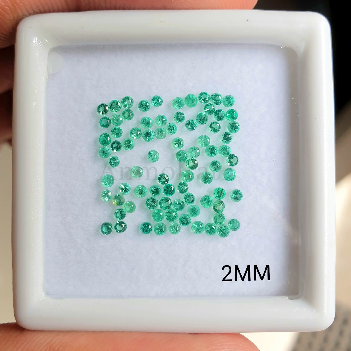 AAA Cut Round Emerald Colombian Loose Gemstone For Jewelry, Vivid Green Loose Emerald Sale, 1MM 1.5MM 2MM 2.5MM Emerald Supply Gems For Sale