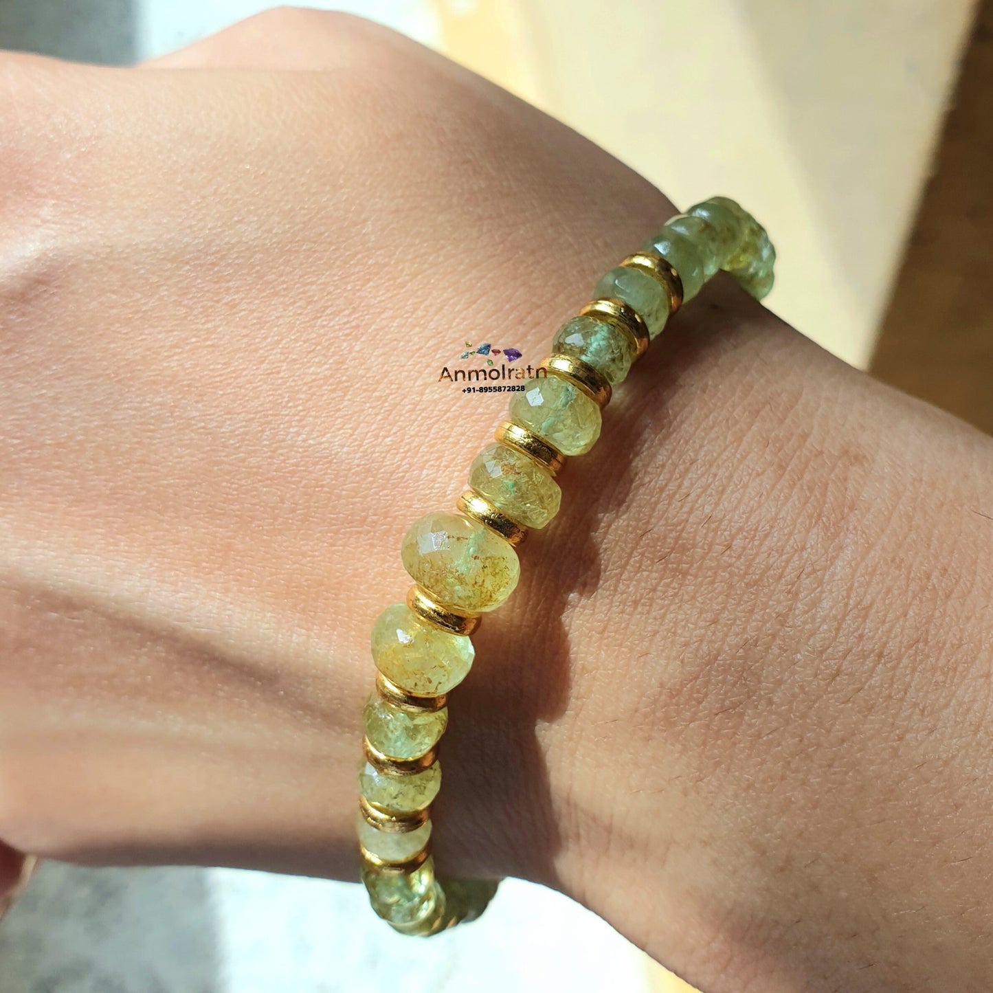 Natural Emerald Bracelet, Untreated Colombian Emerald Beaded Bracelet, Emerald Faceted Dainty Bracelet, Raw Emerald Birthstone Bracelet Gift