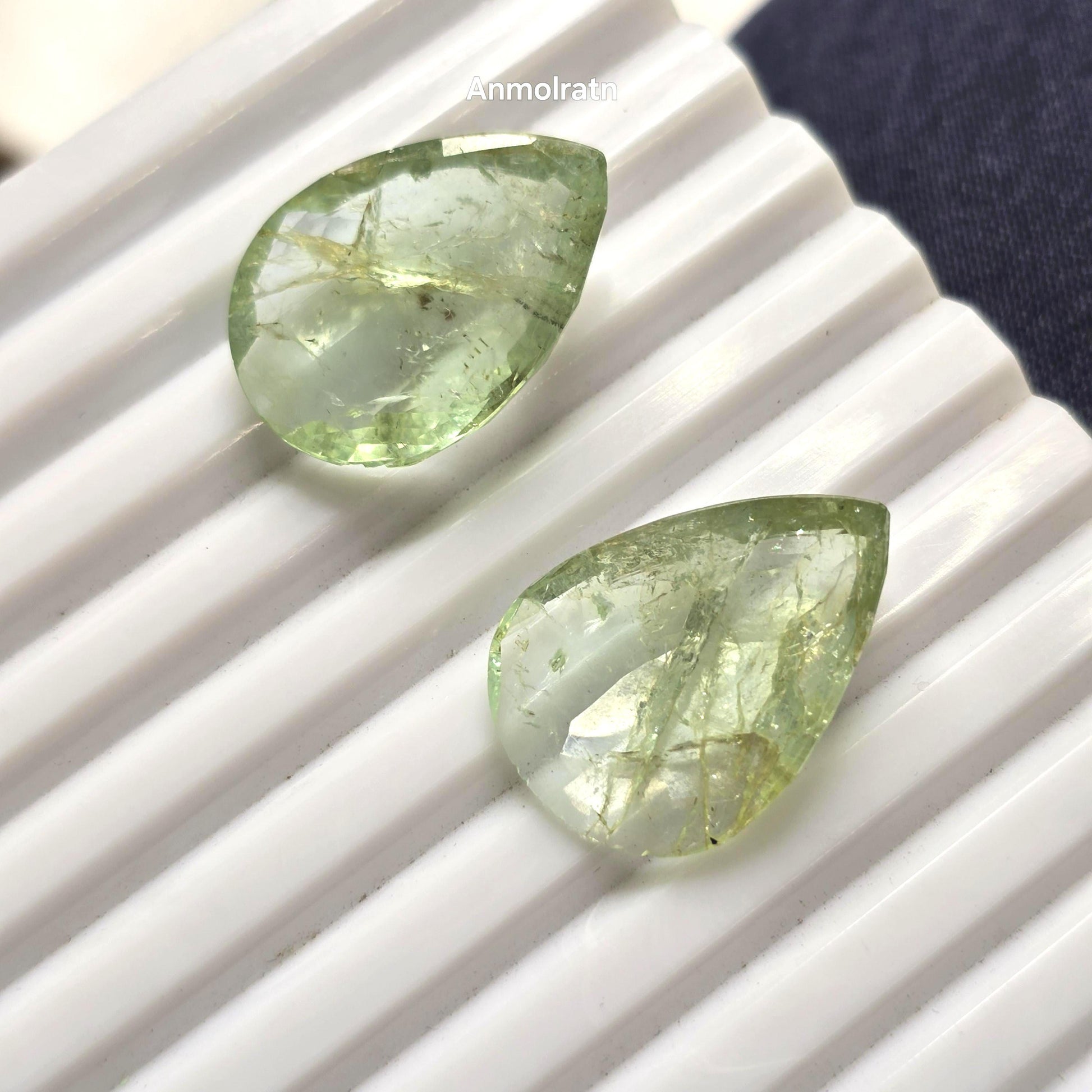 29.20CT Colombian Emerald Teardrop Pair For Earrings, Pear Emerald Loose For Danglers, Emerald Drop Earring Pair, Emerald Hoop Earring Drops