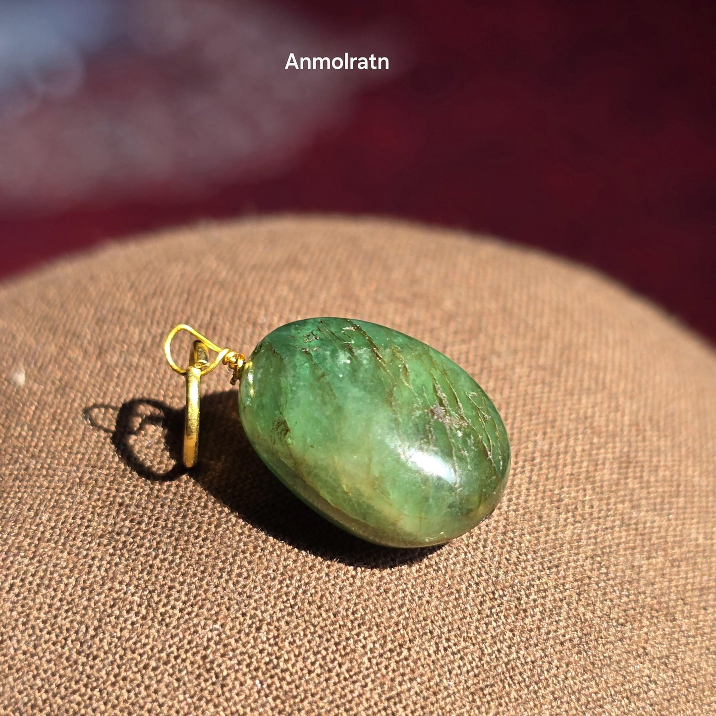 Raw Emerald Pendant Charm, Green Emerald Charm Pendant For Necklace, Untreated Emerald Pendant Men, 14Ct Natural Emerald Pendant For Women
