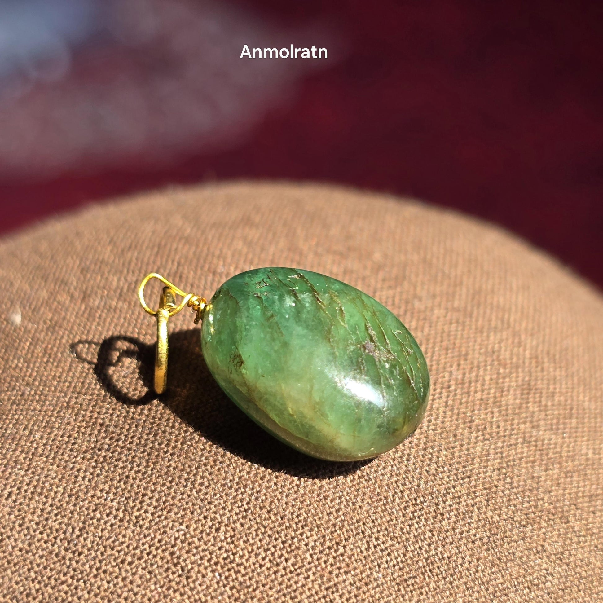 Raw Emerald Pendant Charm, Green Emerald Charm Pendant For Necklace, Untreated Emerald Pendant Men, 14Ct Natural Emerald Pendant For Women